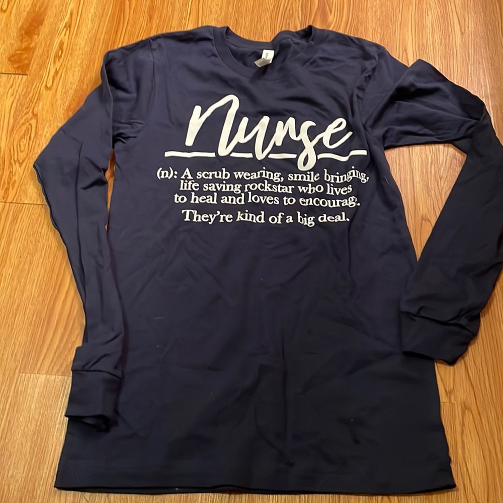 Nurse long sleeve shirt